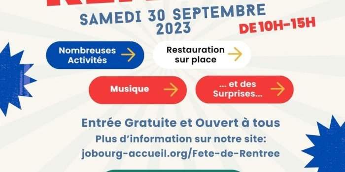 Venez nous rencontrer au pique-nique de rentrée JBA !