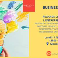 Business lunch "Regards croisés sur l'entrepreneuriat"
