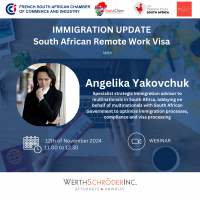 WEBINAIRE GRATUIT (EN) : IMMIGRATION UPDATE South African Remote Work Visa