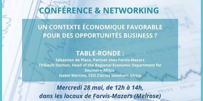 Conférence networking "Un contexte économique favorable pour des opportunités business ?"