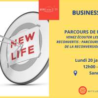 Business lunch "Parcours de reconvertis"