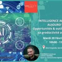 Conférence sur l'Intelligence artificielle et les outils pour booster sa productivité !