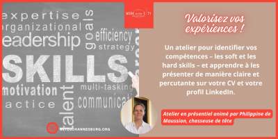 Atelier "Valorisez vos compétences" 1