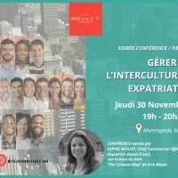 Conférence / Networking : Gérer l'interculturalité en expatriation