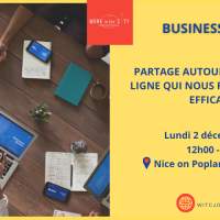 Business lunch "Les outils en ligne qui nous font gagner en efficacité"