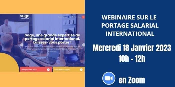 WEBINAIRE : Le portage salarial à l'international
