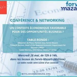 Conférence networking "Un contexte économique favorable pour des opportunités business ?"