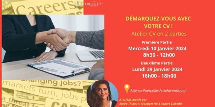 Atelier "Démarquez-vous avec votre CV !" (1/2)