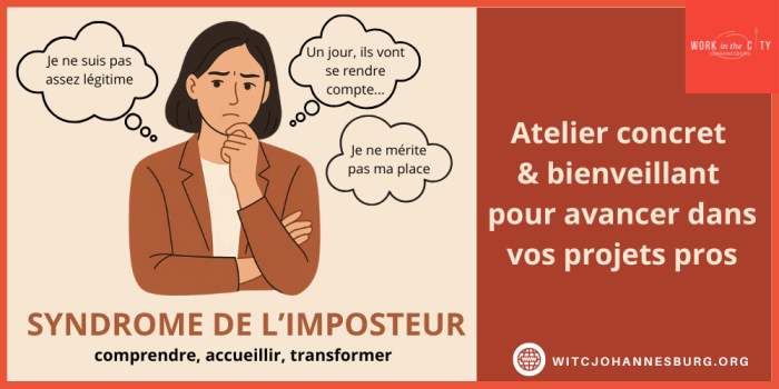 Atelier "Dépassez le syndrome de l'imposteur !"