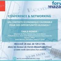 Conférence networking "Un contexte économique favorable pour des opportunités business ?"